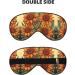 Spring Sunflowers Retro Eye Mask - Unisex Soft Comfort Sleep Shade for Travel Yoga & Shift Work - Buy Online on GoSupps.com