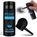 Hair Fibers for Thinning Hair - Black | Fast & Undetectable Formula for Men & Women | Conceal Hair Loss & Achieve Thicker Hair in 15 Seconds - Buy Online on GoSupps.com