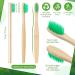 Buy Hestya 6 Set Bamboo Toothbrushes & Mini Toothpaste - Eco-Friendly Travel Essentials Individually Wrapped Multi-Colored 7 Inch - Buy Online on GoSupps.com