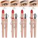  Anifer Anifer Light Brown Microblading Liquid Eyebrow Pencil - Waterproof Long Lasting Natural Four Teeth Tip.(Light Brown/Light - Buy Online on GoSupps.com