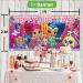 Shimmer and Shine Party Supplies Set - Cake Toppers, Balloons, Banner, Backdrop - Birthday Decor for Boys and Girls - Buy Online on GoSupps.com