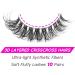 Focipeysa Natural Cat Eye D Curl False Eyelashes - Wispy Faux Mink Lashes with Clear Band for a Stunning Eyelash Extension Look - Buy Online on GoSupps.com