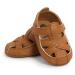 RVROVIC Baby Boys Girls Sandals Premium Soft Anti-Slip Rubber Sole Infant Summer Outdoor Shoes Toddler First Walkers 0-6 Months 2 Brown