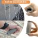 Crutch Solid Hand Grip Replacement - 2 Pcs Gray - Medical Drive Cane Crutch Handgrips | Gray Color - Buy Online on GoSupps.com