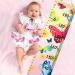 HIFOT Kids Growth Chart Butterfly Canvas Wall Hanging Rulers for Boys Bedroom Decor - 74.8''* 7.87 - Buy Online on GoSupps.com