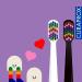 Curaprox CS 5460 Happy Lil Teeth Ultra-Soft Toothbrush Pack of 2 | Special Edition - Buy Online on GoSupps.com