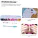 Healeved 1 Set Manual Drilling Pen Nail Diamonds Rhinestones Nail Dotting Pen Nail Rhinestone Diy Rhinestone Painting Pen Nail Art Pen Diy Handicraft Pens Kit Stylus Drill Pc Manicure Tools - Buy Online on GoSupps.com