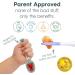 NumNum Baby Spoons Set - Pre-Spoon GOOtensils for Kids Aged 6+ Months - BLW Teething Spoon - Silicone Toddler Food Utensils - 2 Blue/Orange Spoons - Buy Online on GoSupps.com