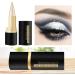 Black Eyeliner - Waterproof Gel Eyeliner | Smudge-Proof Eye Liner Gel for The | High Pigment Eye Makeup Stick | Swing Eye Makeup for Perfect Contours (Black 1PC) Littryee Silver - Buy Online on GoSupps.com
