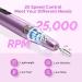 MelodySusie Electric Nail Files 11 in 1 Kit - Cordless Nail Drill for Acrylic Nails | 25000RPM Portable Rechargeable Efile Manicure Pedicure Tool - 25 Speeds (Rose) - Buy Online on GoSupps.com
