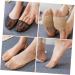 POPETPOP 12 Pairs Honeycomb Fabric Half Socks - Seamless Toe & Heel Pads for High Heels - Summer Accessories for Women - Buy Online on GoSupps.com