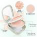 Boobeen 2 Layers Setting Pressed Powder - Flawless Matte Finish Oil Control Long-Lasting Compact Makeup with Mirror & Puff - 02# Natura - Buy Online on GoSupps.com
