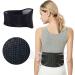 Belly Heating Magnetic Therapy Waist Belt for Back Support & Kidney Protection - XXL Black | Thermal Insulation & Self-Heating - Buy Online on GoSupps.com