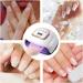 Felenny 220W UV LED Nail Dryer Lamp | Fast Gel Polish Curing | 4 Timer Settings | Auto Sensor | Professional Nail Art Design - Buy Online on GoSupps.com