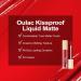 Oulac Red Matte Lipstick - Long Lasting Waterproof Lip Stain with Rose Oil - Vegan & Cruelty-Free - Classic Red M02 Deep Kiss - Buy Online on GoSupps.com