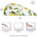 Watercolor Yellow Lemons Hair Towel 2 Pack - Super Absorbent Quick Dry Hair Turbans for Women & Girls - Buy Online on GoSupps.com