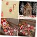 Alipis 1pc Christmas Ornaments Decor Mini Accessories Home Red Candy Tree Party Ornament Cosmetics Outdoor Red 15X7X2CM - Buy Online on GoSupps.com