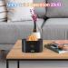 Colorful Flame Air Aroma Diffuser Humidifier | Upgraded 7 Flame Colors | Noiseless Essential Oil Diffuser for Home Office Yoga | Auto-Off Protection | 180ml (8Hours Black) - Buy Online on GoSupps.com