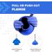 Wonder Plunger - Drip-Free Collapsible Toilet Plunger with Holder in Bubbly Blue | Bathroom Accessories - Buy Online on GoSupps.com