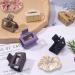 6Pcs 2 Inch Matte Rectangle Hair Claw Clips for Women and Girls - Small Claw Clips for Medium to Thick Hair - Nonslip Hair Jaw Clips - Buy Online on GoSupps.com