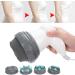 Handheld Cellulite Massager - Electric Full Body Fat Removal Device | 4 Massage Heads for Optimal Slimming | Portable Vibrating Body Slimming Solution for Belly Legs & Shoulders (EU) - Buy Online on GoSupps.com