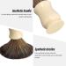 Men's Beard Brush with Synthetic Bristles - Portable Shaving Foam & Barber Neck Duster - Ideal for Grooming & Cleaning - Buy Online on GoSupps.com