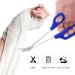 FRCOLOR Long Handle Toenail Scissors Stainless Steel Nail Scissors Toenail Clippers Elderly Nail Clippers Toenail Scissors Ingrown for Men and Women - Buy Online on GoSupps.com