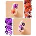 EBANKU Halloween Nail Art Glitter Sequins - Pumpkin Witch Spider Bat Holographic Confetti for Acrylic Nails | 2 Boxes Halloween Party Decor - Buy Online on GoSupps.com