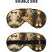 Gold Glitter Pineapple Eye Mask | Soft & Breathable Sleep Patch for Women | Perfect Travel Accessory - Buy Online on GoSupps.com