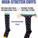 Saniripple Women's Compression Socks 20-30 mmHg (3 Pairs) - Knee High Support Socks in Black Colorful - Size L-XL - Buy Online on GoSupps.com