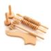 tuuli Accessories Maderotherapy Wood Set Massager Swedish Cup Massage Roller Cellulite Lymphatic Drainage Device