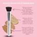 Buy Nanshy Flawless Flat Foundation Brush - Vegan & Cruelty-Free | Smooth Blending for Powder Cream & Liquid Makeup - International Shipping Available - Buy Online on GoSupps.com