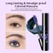 Boobeen Colored Volume Mascara - 4D Silk Fiber Lash Mascara for Lengthening and Volumizing, Blue - Long Lasting Eye Makeup for Women - Buy Online on GoSupps.com