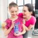 Flintronic 480ML Sippy Cup for Kids | Leak-Proof, Shatter-Proof, BPA-Free | Purple with Brush | Ideal for Water, Milk, Juice - Buy Online on GoSupps.com