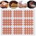 10pcs Muscle Tape Spiral Cross Elastic Rayon Breathable Sports Tape for Knee Shoulder(Skin Color 1 Piece 9 Stickers) - Buy Online on GoSupps.com