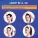 ELLOCY V Line Face Toning Belt - Reusable Facial Strap for Wrinkle Reduction and Sagging Face Stimulations - Buy Online on GoSupps.com