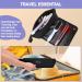 Travel Essentials Neoprene Hair Tools Bag with Fireproof Mat | Flat Irons & Curling Iron Accessories | Perfect Gift for Women Moms Daughters & Friends - Buy Online on GoSupps.com