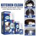 MOF CHEF Cleaner Powder MOF CHEF Protective Kitchen Cleaner Powder Foaming Heavy Oil Stain Cleaner All Purpose Bubble Cleaner Kitchen Deep Cleaning Spray Powerful Stain Removing Foam Cleaner (100ML) - Buy Online on GoSupps.com