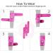 Pink Knee Brace for Women | Adjustable Arthritis Support Non-Slip Stabilizers & Gel Pads - Plus Size Neoprene for Meniscus Tear & Running - Buy Online on GoSupps.com