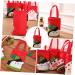 STOBAZA 2pcs Christmas Candy for Pouch Non-woven Exquisite Party Hand Adorable Xmas Decor Bags Sweets 22x15cm Assorted Color 5 - Buy Online on GoSupps.com