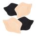 GLEAVI 8 Pairs Sneaker Heel Stickers Sneakers Heel Inserts Heel Cushion Insert Shoe Heel Cushion Sneakers Heel Pad Heel Grip Cushion Heel Insole Men and Women Shoe Cover Mesh Adhesive