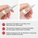 Worparsen 100/300Pcs Acrylic Nail Forms Sticker Nail Forms for Nail Tips Guide Nail Forms For Thick Nail Art Tips Extension Forms for Salon Nail Art DIY 100Pcs - Buy Online on GoSupps.com