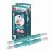 Ticksafe 2 pieces of tick gripper with rotating gripper head for use on the animal |The better alternative to the tick tongs - no squeezing pulling or pressing - just turning out 2 pieces turquoise (animal)