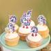 Cyodoos 24PCS Unicorn Cupcake Toppers Unicorn Theme Birthday Party Cute Decorating Supplies for Boy Girl Birthday Party Baby Shower Party Supplies Decoration (two-sided) Color - Buy Online on GoSupps.com