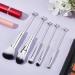 NICENEEDED Beaded Eyeshadow Brush Set - 2 Metal Handle Makeup Brushes for DIY Beaded Makeup Kits - Perfect for Flawless Application - Buy Online on GoSupps.com