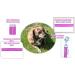 Buy Twinkys Dog Style 20mm Rubberized Dog Leash for Dogs up to 50kg - Pink Made in Germany - 1 Meter Long No Hand Loop - Buy Online on GoSupps.com