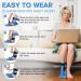Plantar Fasciitis Night Splint | Upgraded Foot Brace for Men & Women | Arch Support & Heel Pain Relief | Adjustable Blue One Size - Buy Online on GoSupps.com