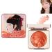 Powder Blush Palette Matte Blush Makeup Blush for Contour & Highlight Face All-Day Wear Complements All Skin Tones-Orange