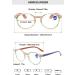 Buy Lanomi Women's Blue Light Filter Glasses - Retro Floral Design Anti-Blue Light Reading Aid (1.0 to 4.0 Diopters) - International Shipping Available - Buy Online on GoSupps.com