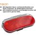 NEAN Bike Dynamo LED Rear Light with Brake Display | StVZO Approved Bicycle Light with Reflector Parking & Brake Light - 5 Candela Red - Buy Online on GoSupps.com